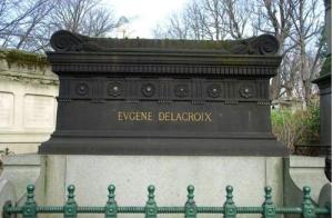 Tombeau d'Eugène Delacroix
